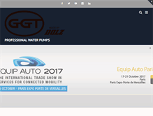 Tablet Screenshot of ggtpumps.com